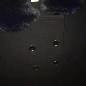 Michael Kors girl size 10/12 new black coat